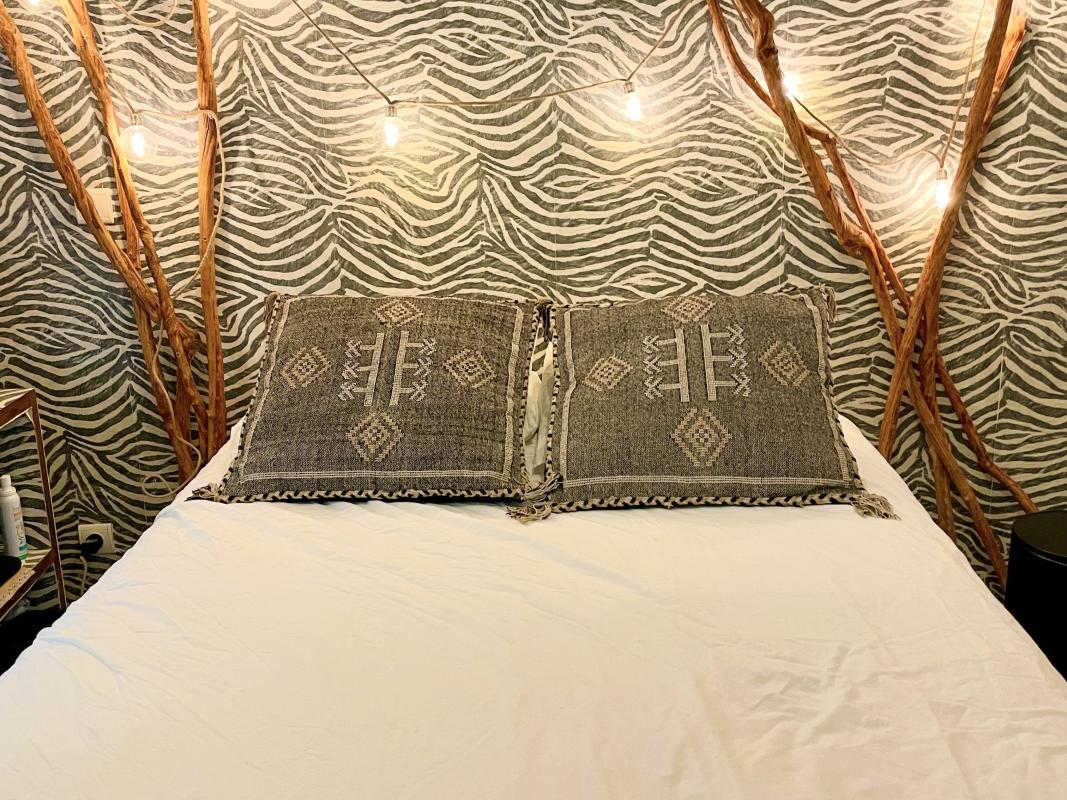 Location Villa 3 chambres Trois Ilets - tête de lit chambre 1